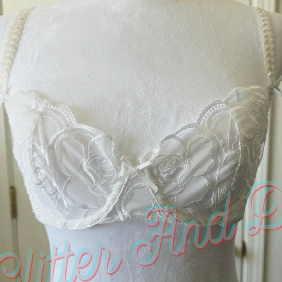 For Love And Lemons Blushing Bride White Bra - Picture 3 of 7